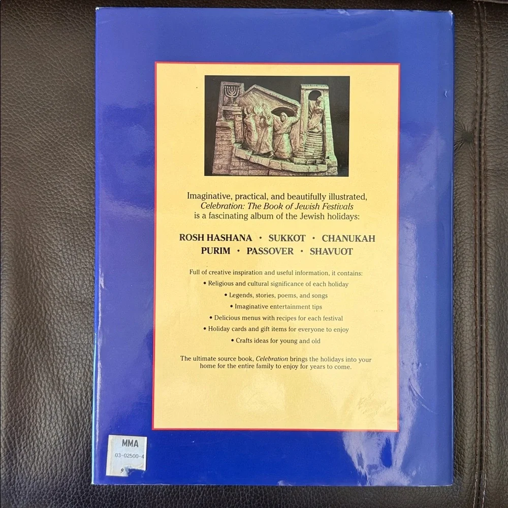 “Celebration: The Book of Jewish Festivals” Hardcover Cookbook by Naomi Black